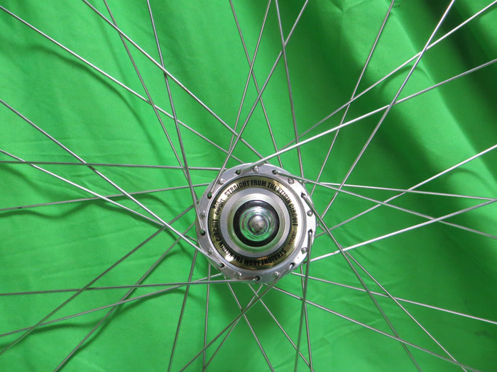 Ambrosio Montreal 700c Tubular Rim, Suntour Superbe Pro NJS 100mm/8mm Front Hub (23111501)