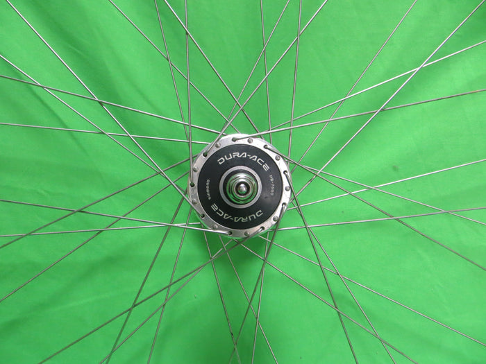 Araya Gold 16B 700c Tubular NJS rim, Shimano Dura Ace HB-7600 NJS 100mm/9mm Front Hub (24100607)