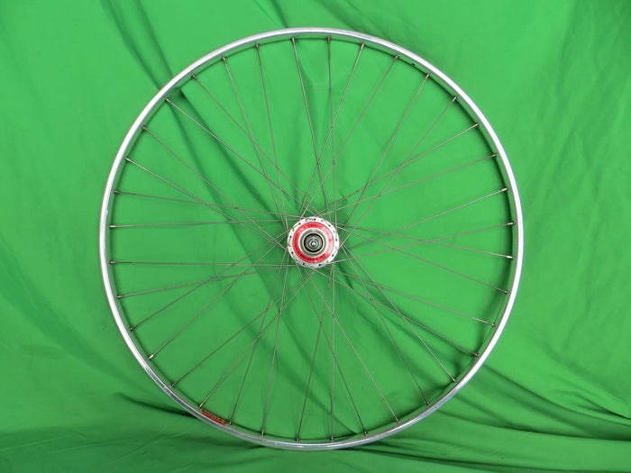 Araya Gold 16B NJS 700c Tubular rim, Suntour 100mm/9mm NJS Front Hub (23112402)