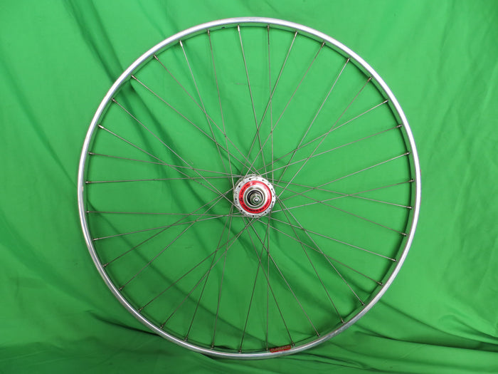 Araya Gold 16B NJS 700c Tubular rim, Suntour 100mm/9mm NJS Front Hub (23112402)