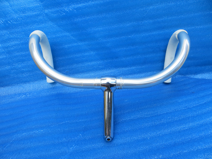 B123 380mm AA NJS Handlebar, Nitto Jaguar 110mm/58 degree Steel NJS Stem, Soyo Grips (26061719)