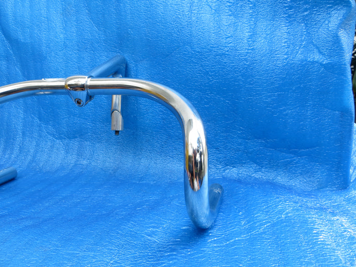 B125 370mm Steel NJS Handlebar, Nitto Jaguar, 130mm/58degree Steel NJS Stem (26091413)