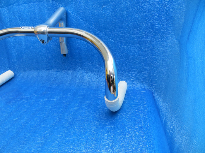B125 380mm Steel NJS Handlebar, Nitto Jaguar 110mm/58 degree AA NJS Stem, Champ Grips (26082119)