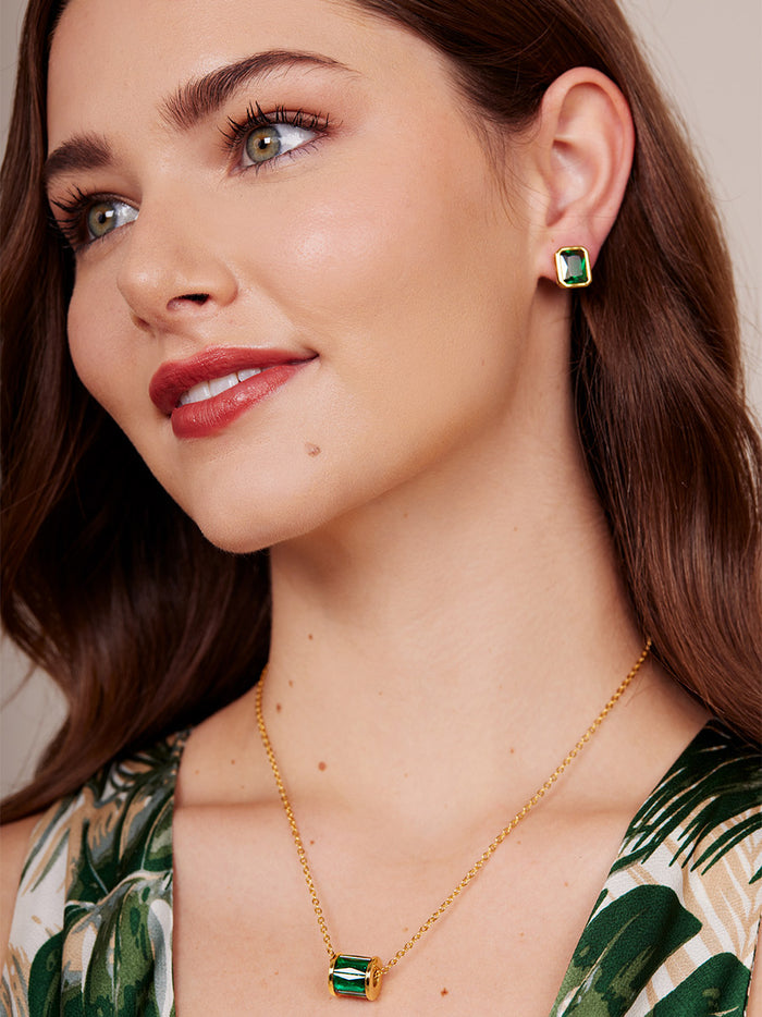 Birthstone Pendant Necklace