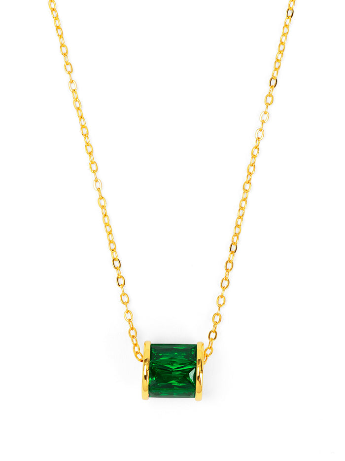 Birthstone Pendant Necklace