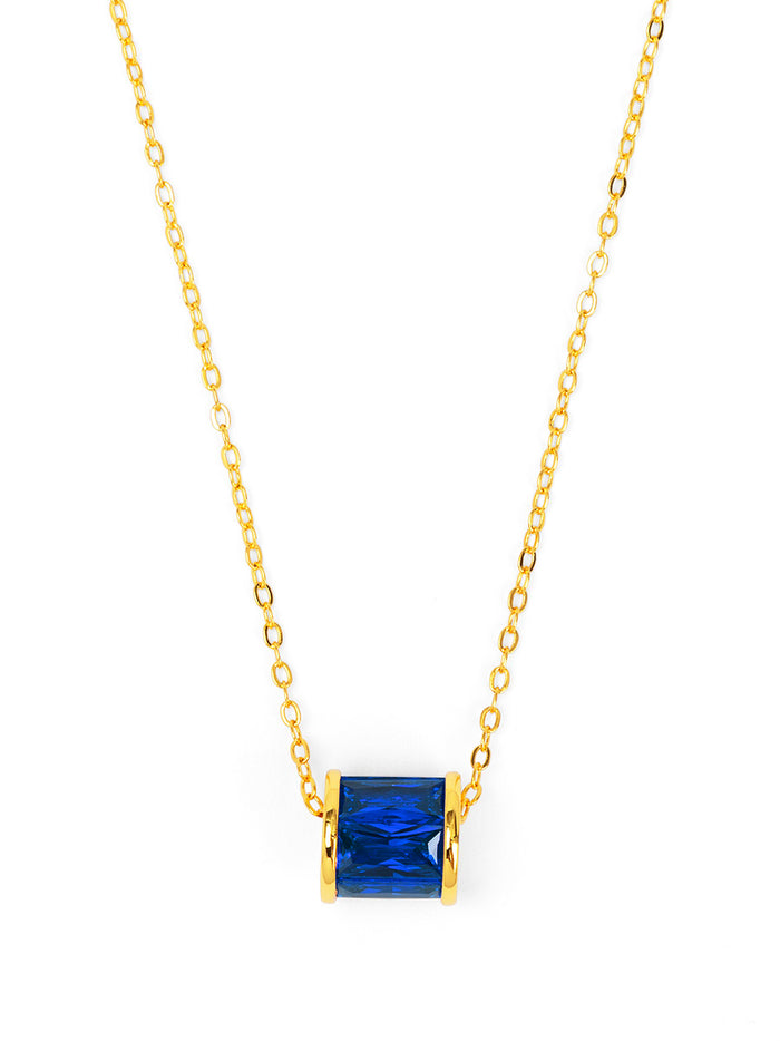 Birthstone Pendant Necklace