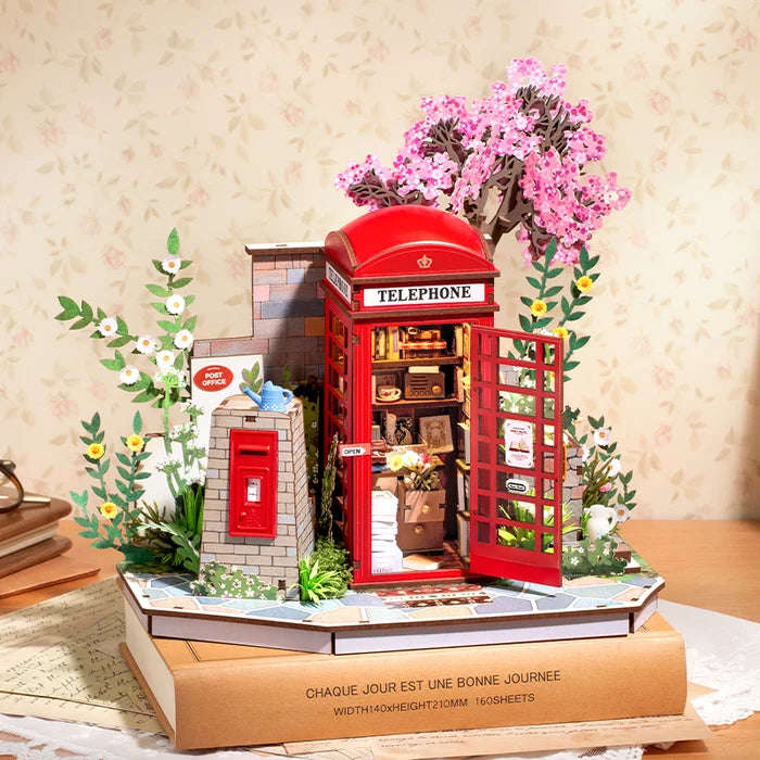 Blossom Book Booth 3D-puslespil 116 brikker fra Robotime