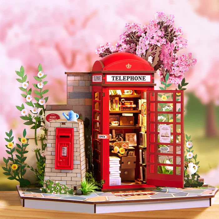 Blossom Book Booth 3D-puslespil 116 brikker fra Robotime