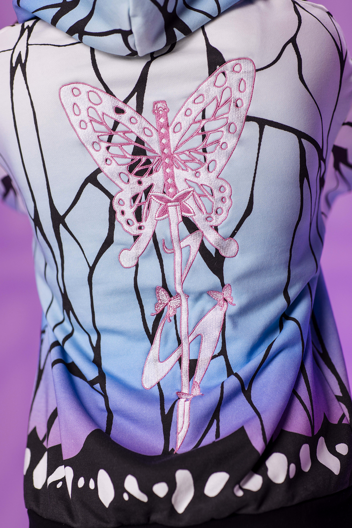 Butterfly Pattern Hoodie