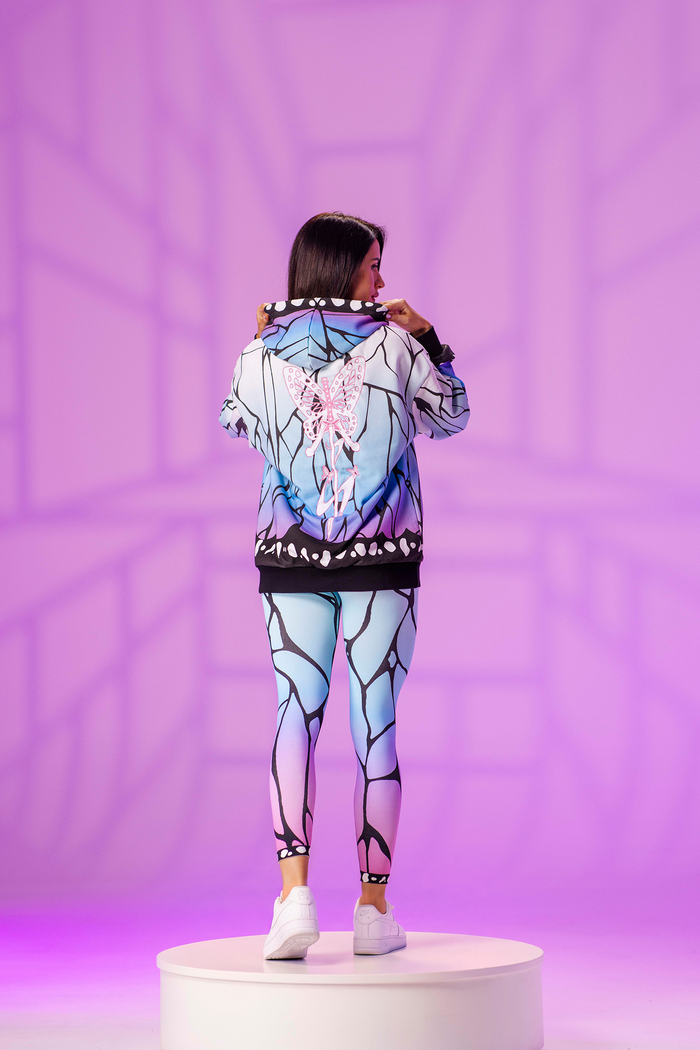 Butterfly Pattern Hoodie