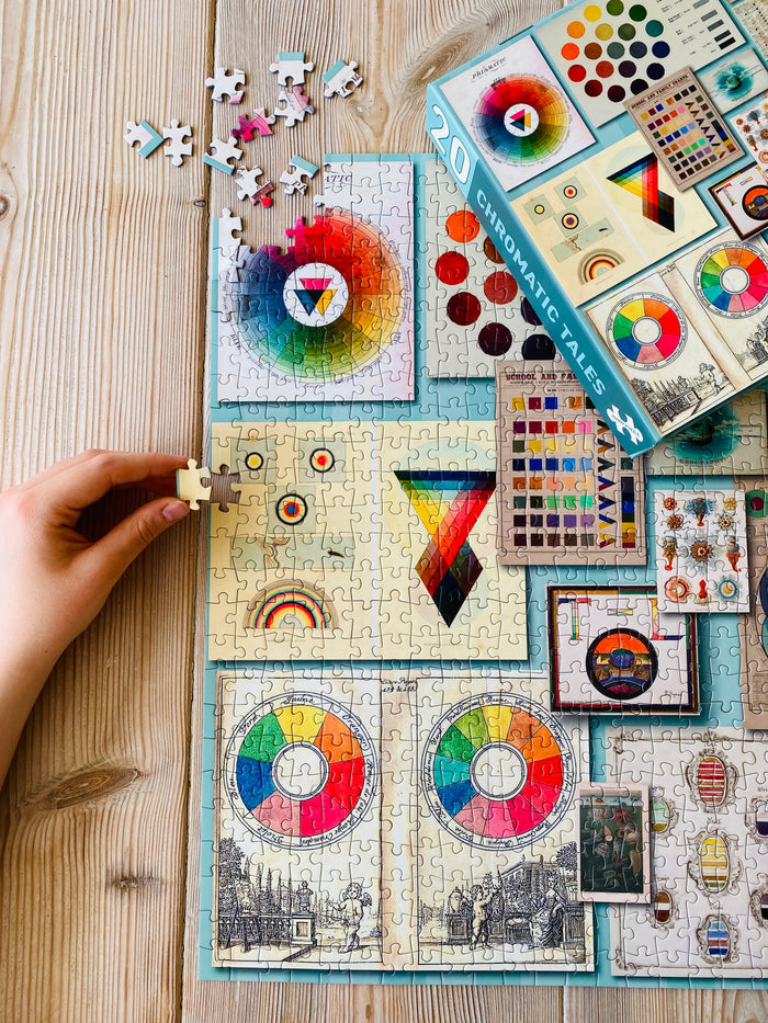 Chromatic Tales 1000 brikker puslespil fra Penny Puzzle