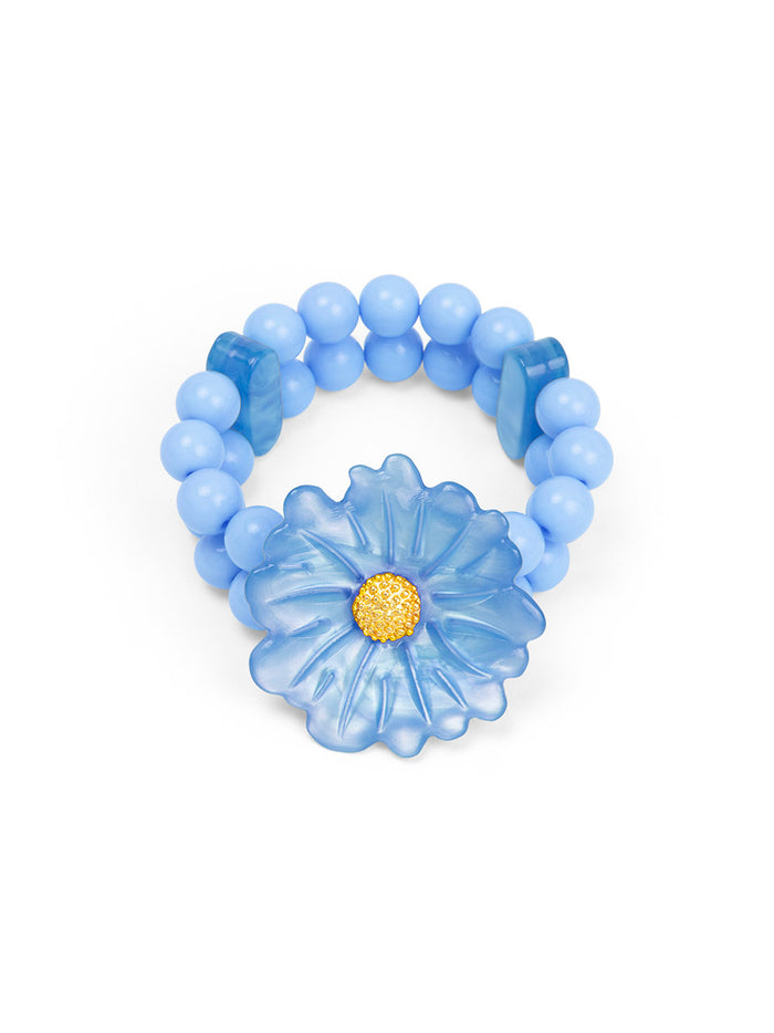 Daisy Beaded Bracelet
