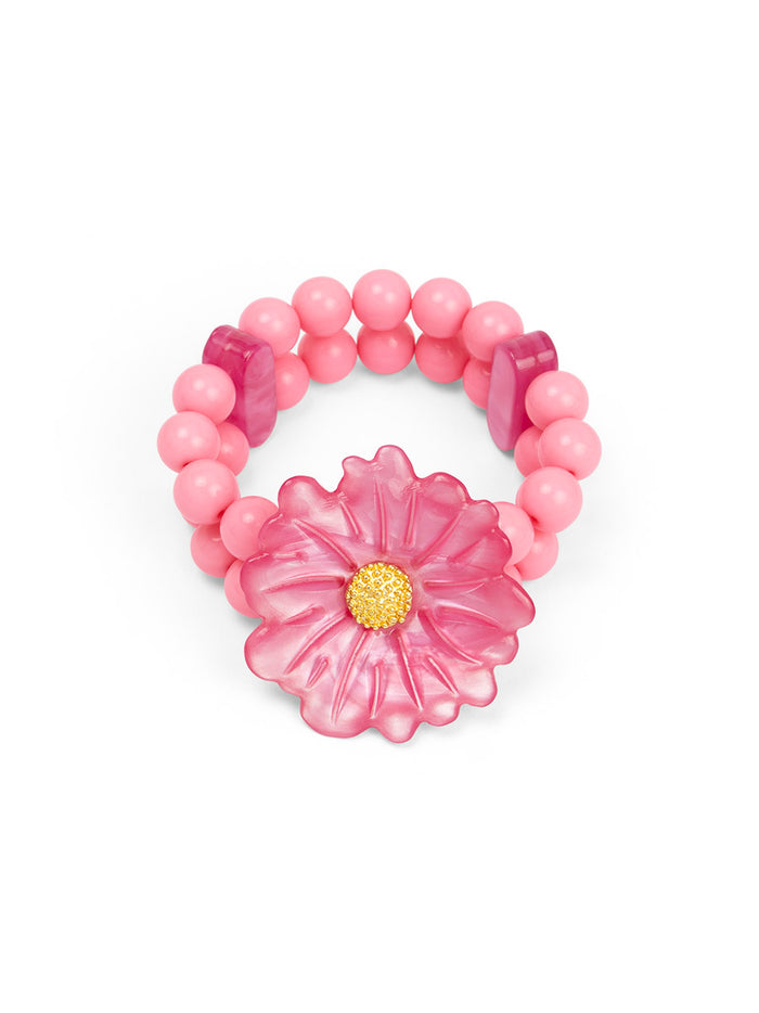 Daisy Beaded Bracelet