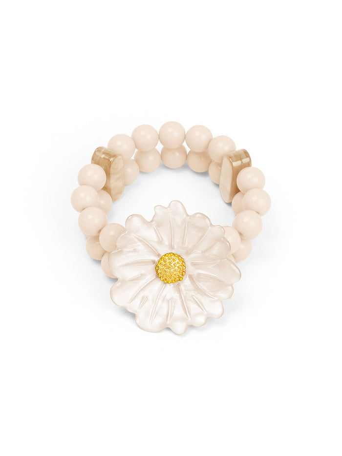 Daisy Beaded Bracelet