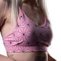 Demon Pattern Seamless Bra