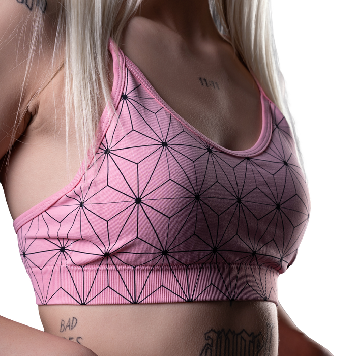 Demon Pattern Seamless Bra