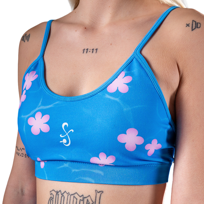 Flower Seamless Bra