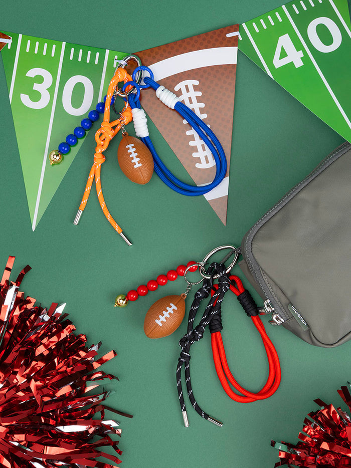 Football Bag Charm