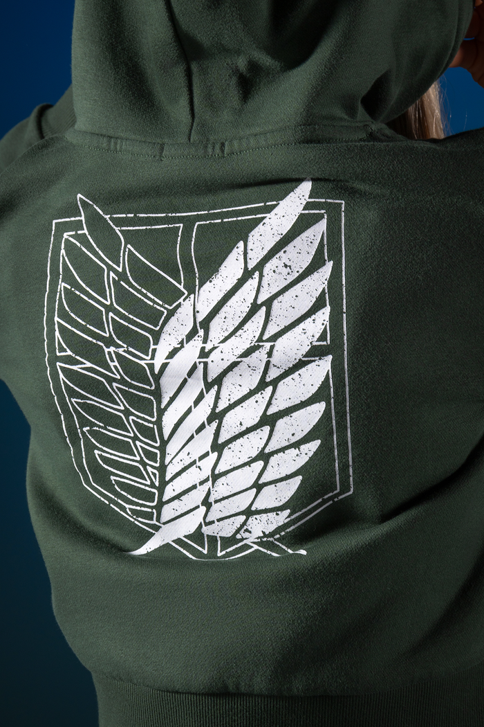 Freedom Cropped Hoodie