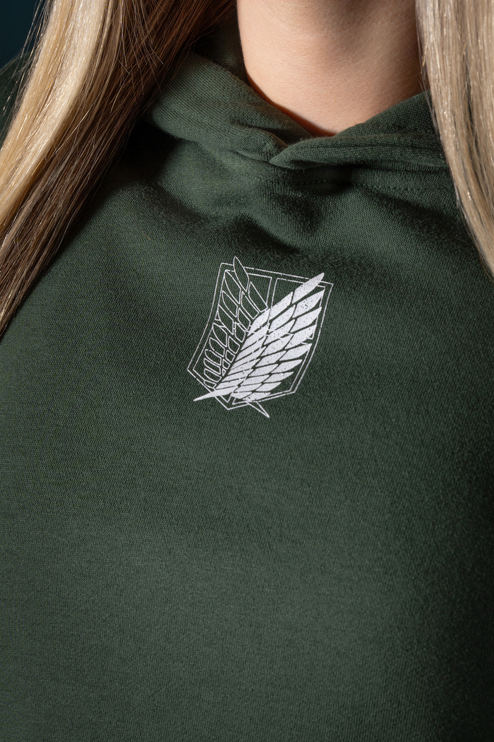 Freedom Cropped Hoodie