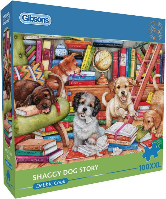 Gibson 100 XXL brikker puslespil - Shaggy dog story