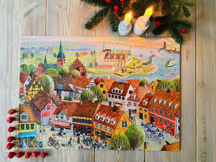 Home of Hamlet 1000 brikker puslespil fra Penny Puzzle / Helsingør puslespil