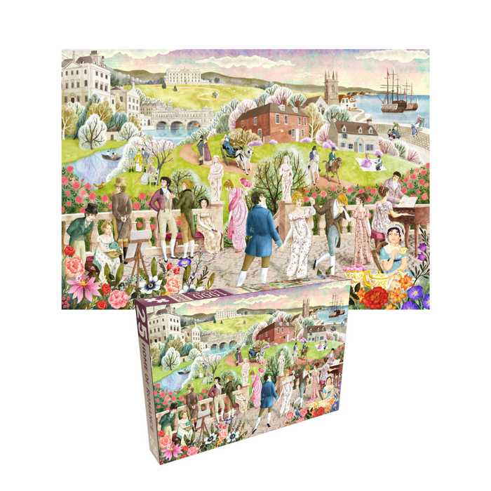Home of Romance Jane Austen puslespil 1000 brikker fra Penny Puzzle