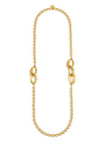Ines Bead & Link Long Necklace