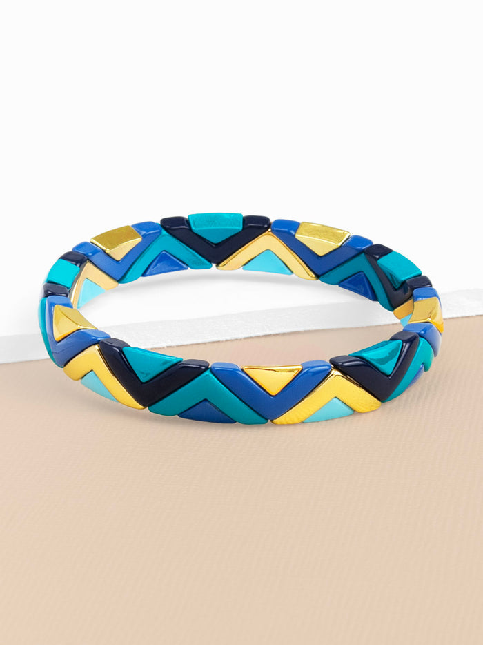 Kaiya Chevron Stretch Bracelet