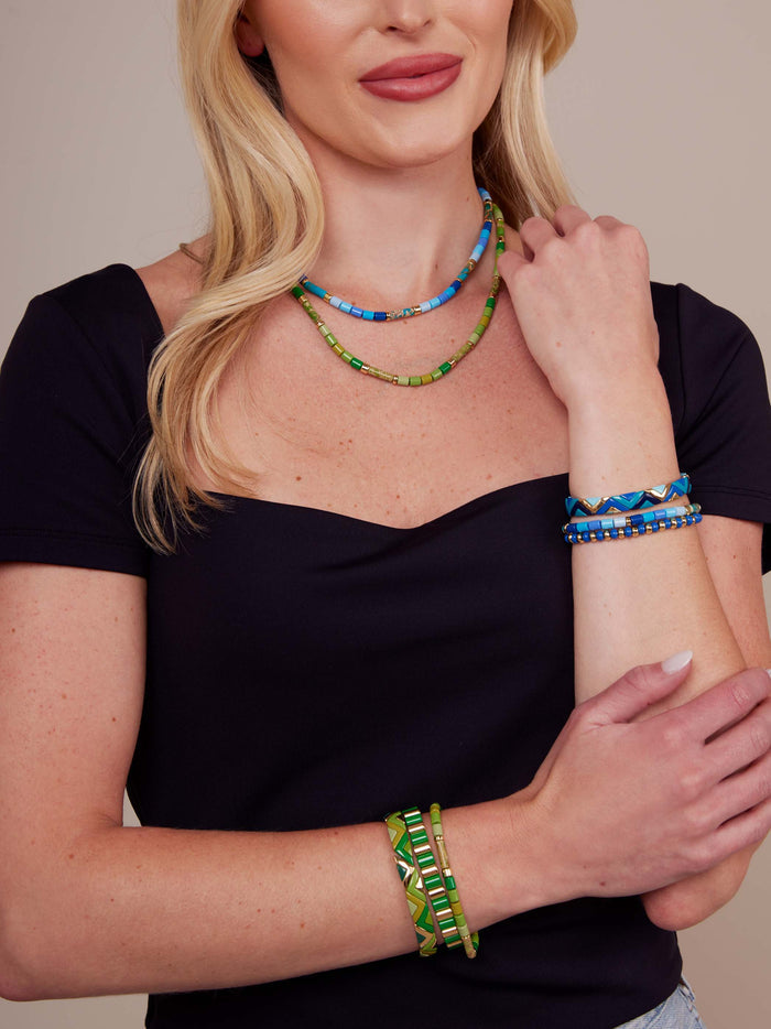 Kaiya Chevron Stretch Bracelet