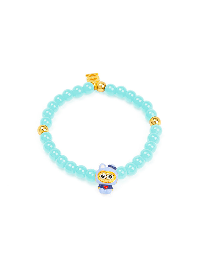 Lazizi Charm Glassbead Bracelet