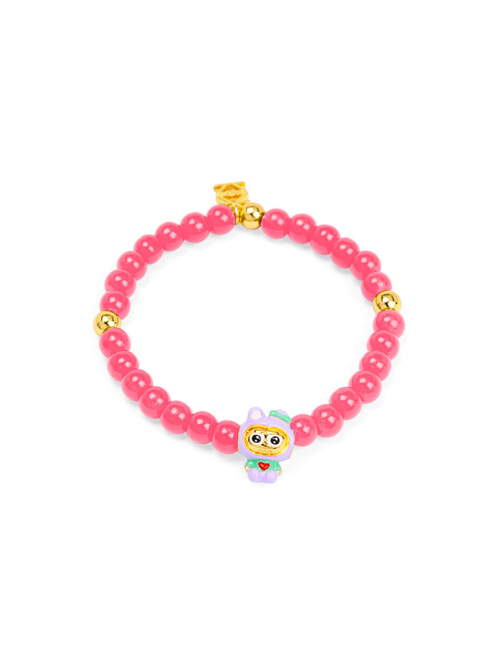 Lazizi Charm Glassbead Bracelet