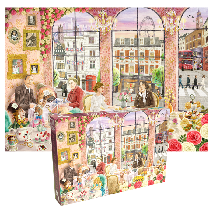 London puslespil Home of High Tea 2000 brikker fra Penny Puzzle
