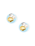 Lucia Floating Stud Earring
