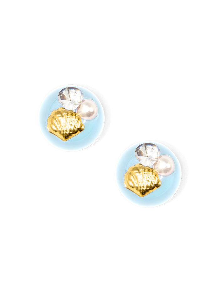 Lucia Floating Stud Earring