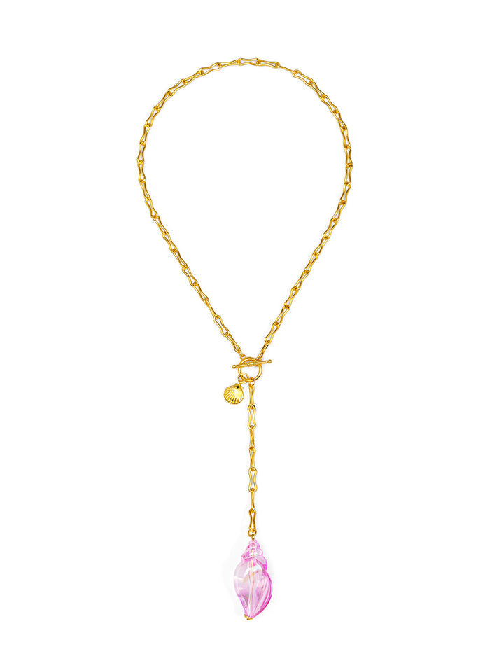 Marina Pendant Lariat Necklace