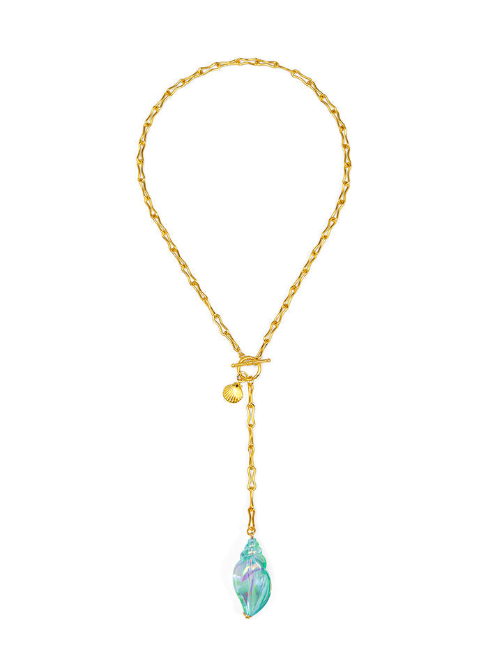 Marina Pendant Lariat Necklace