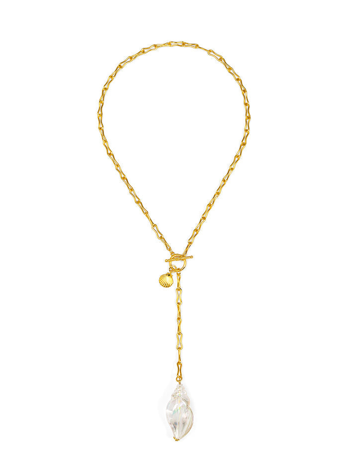 Marina Pendant Lariat Necklace