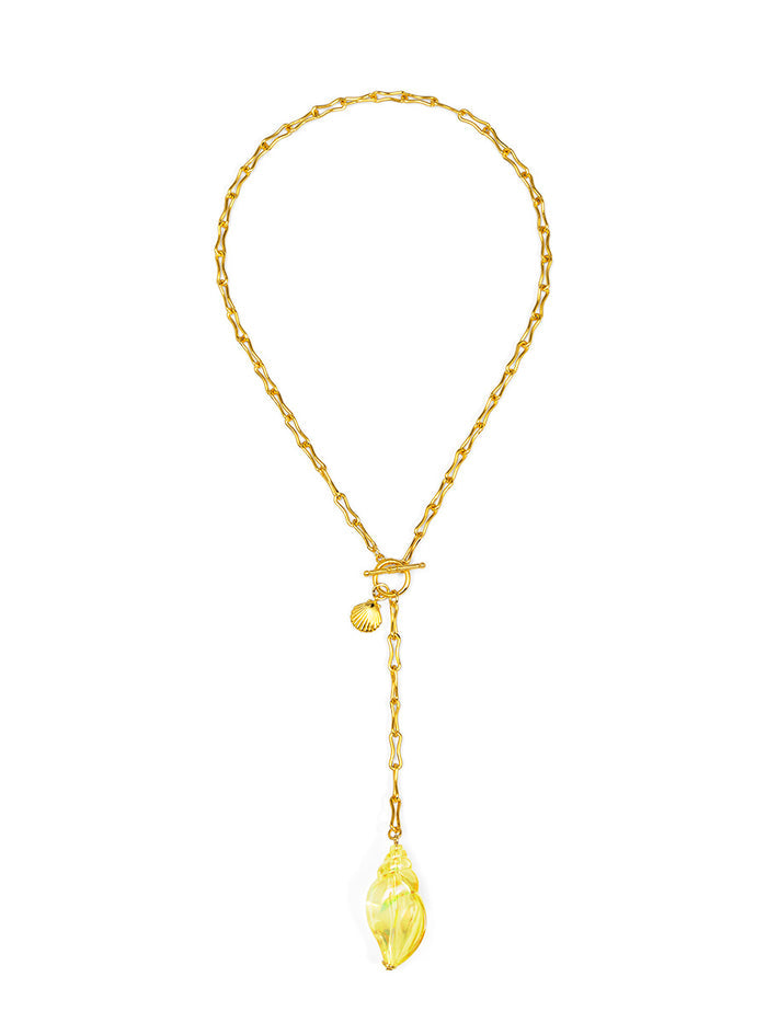 Marina Pendant Lariat Necklace