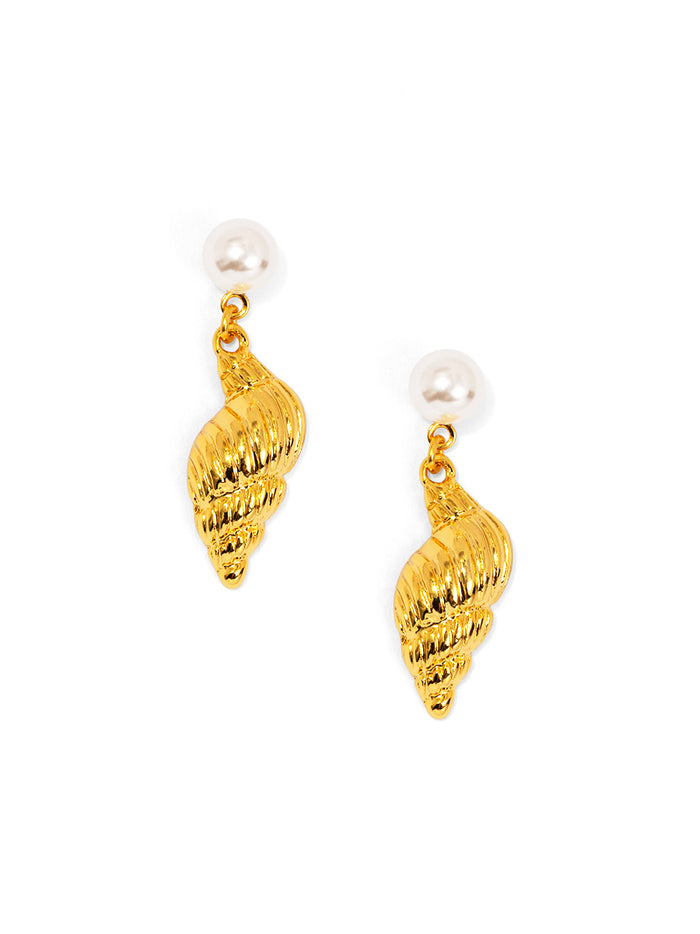 Marisol Shell Drop Earring