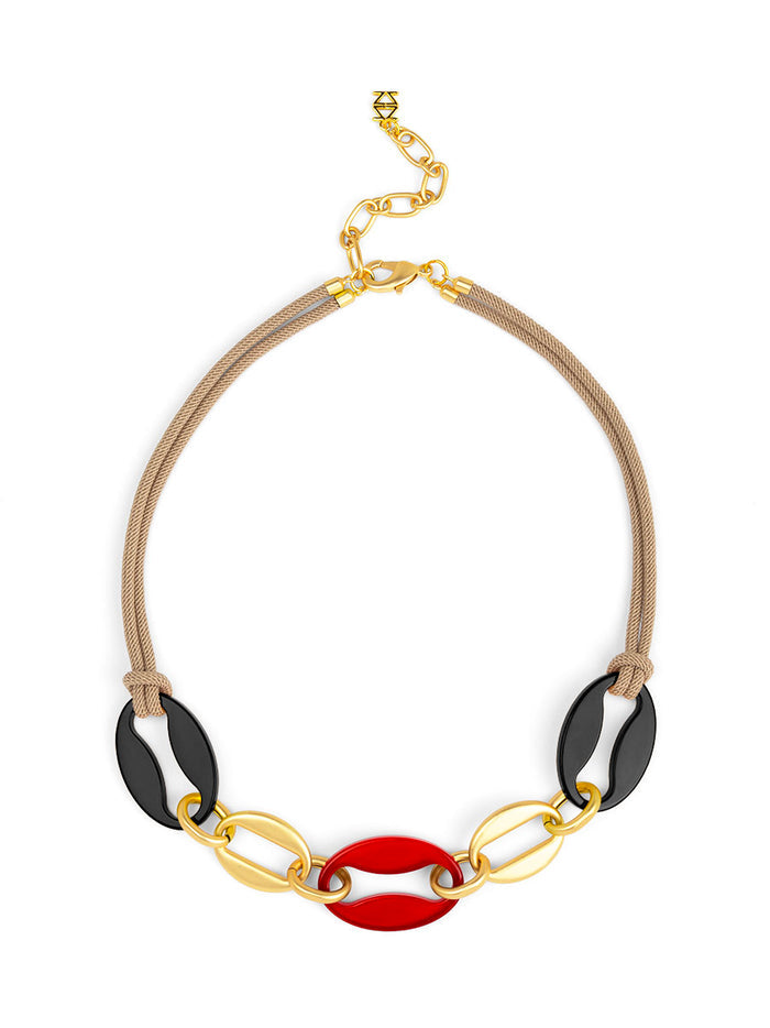 Mira Mixed Link Necklace