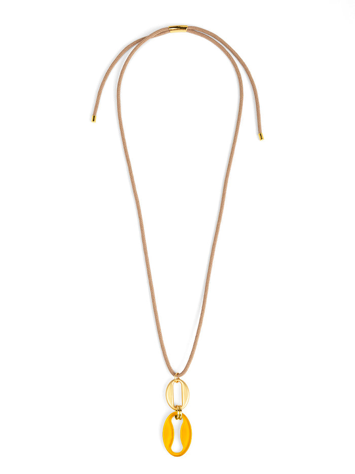 Mira Pendant Adjustable Long Necklace