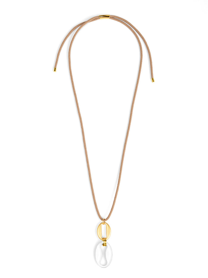 Mira Pendant Adjustable Long Necklace