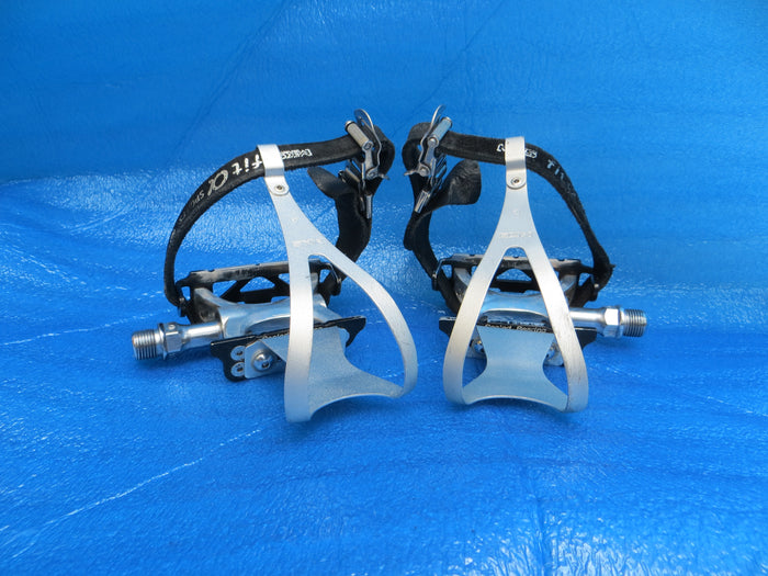 MKS Supreme NJS Pedals , MKS AA L-size NJS Clips and MKS Fit-α Sports NJS Toe Straps (26091725)