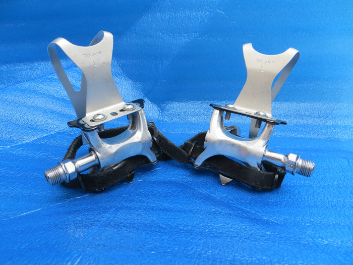 MKS Supreme NJS Pedals , MKS AA L-size NJS Clips and MKS Fit-α Sports NJS Toe Straps (26091723)
