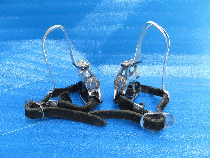 MKS Supreme NJS Pedals , MKS AA L-size NJS Clips and MKS Fit-α Sports NJS Toe Straps (26091723)