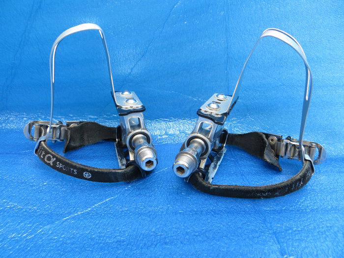 MKS Supreme NJS Pedals , MKS AA L-size NJS Clips and MKS Fit-α Sports NJS Toe Straps (26091725)