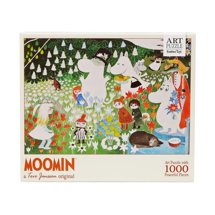 Moomin Floral Garden 1000 brikker puslespil