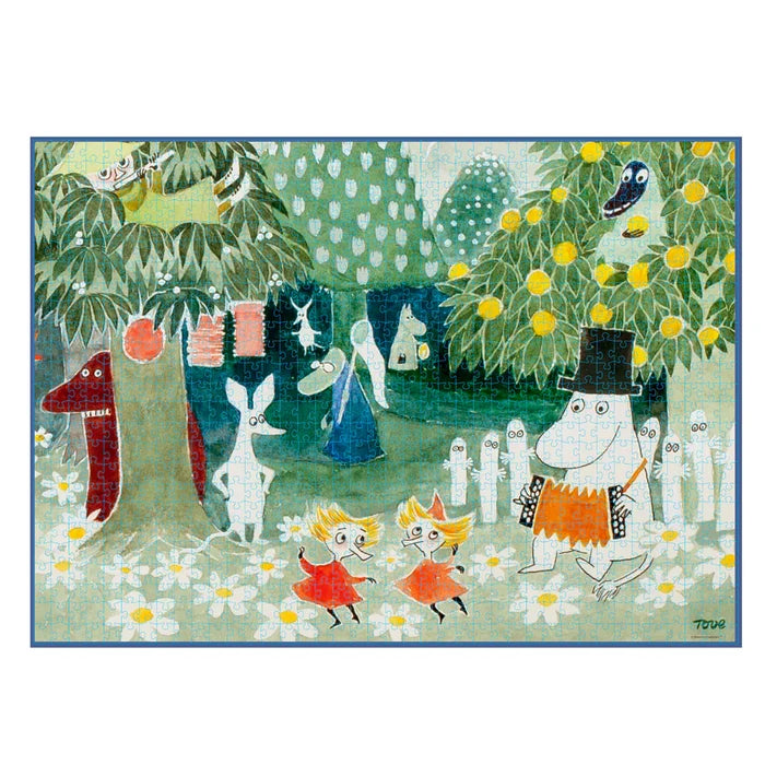Moomin Music Garden 1000 brikker puslespil