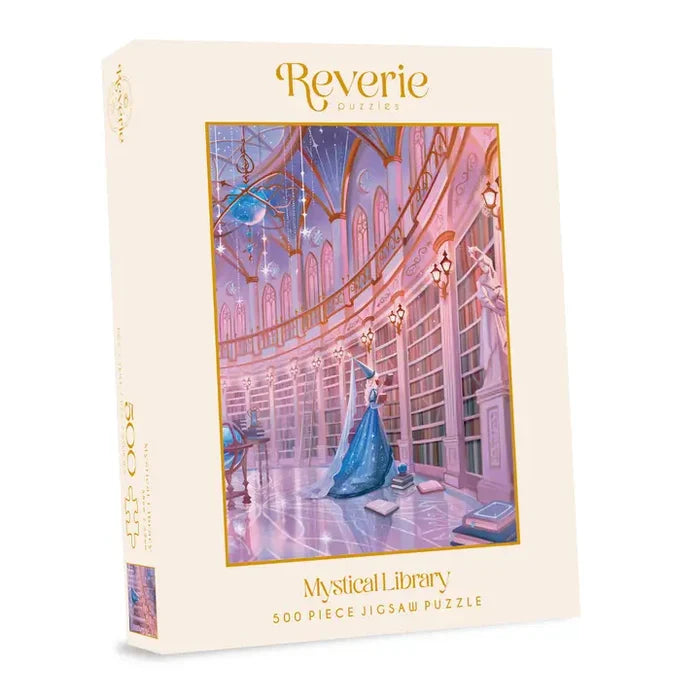 Mystical Library 500 brikker luksuspuslespil fra Reverie